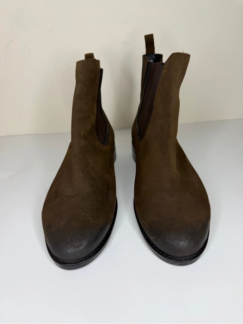 Thursday Boot Co Everyday Chelsea Brown Leather Ankle Boots Booties Women Size 9